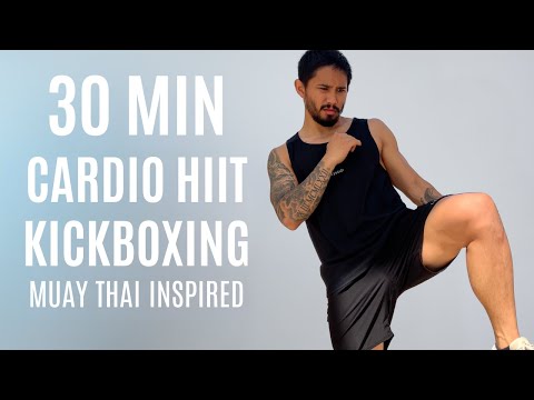 30 MIN CARDIO KICKBOXING HIIT | Fat Burning Workout at Home | Burn Calories Fast 🔥