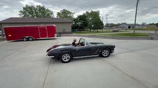 1962 Chevrolet Corvette Restomod Driving Off
