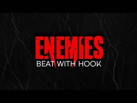 "Enemies' (with hook) | Trap Rap Instrumental With Hook - dark type beat