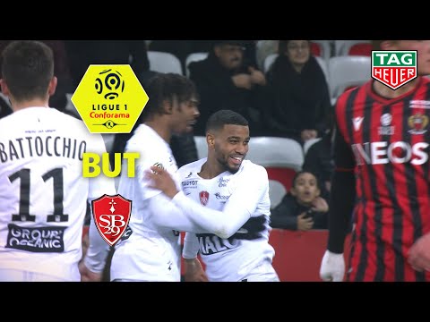 But Samuel GRANDSIR (45') / OGC Nice - Stade Brestois 29 (2-2)  (OGCN-BREST)/ 2019-20