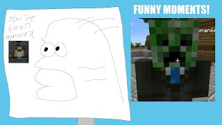 You've been Homer'd (Minecraft Minigames Funny Moments) [ft. RockVs.Classical]