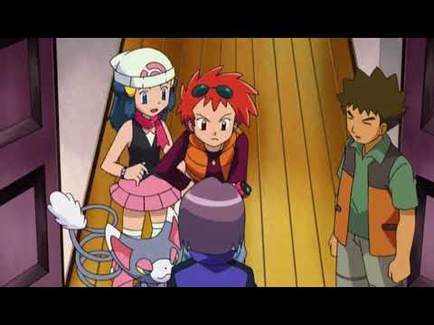 Pokémon DP: Dawn stops Zoey before she goes off on Paul (u///u) like me with my friends… 🌸💝💗🥺