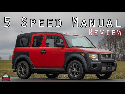 2006 Honda Element Manual Review - The Element With A Stick-Shift!