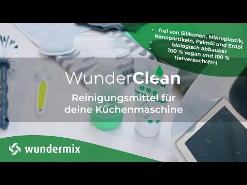 WunderClean | Reinigungsmittel für deine Küchenmaschine | Wundermix