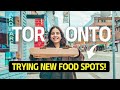 New Spots In Downtown Toronto 2024| Best Cafe, dessert, fine dining| CANADA| PEEKAPOO