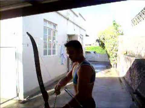 Shane Archery practice 2007 02 28 #4