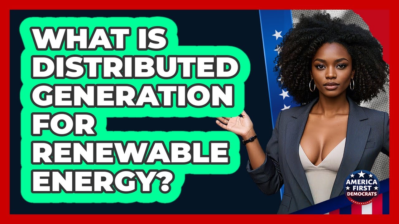 What Is Distributed Generation For Renewable Energy? - America First Democrats