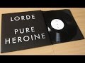 Lorde - Pure Heroine / unboxing vinyl LP /