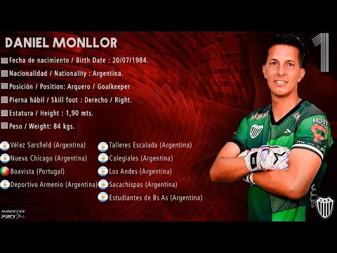Daniel Monllor #1 // Arquero - Goalkeepr // Estudiantes de Bs As 2022
