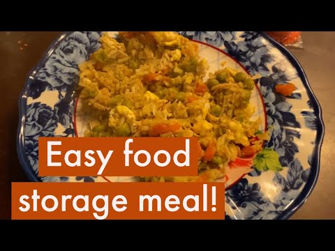 You Gotta Try This Prepper Fried Rice! - Easy Food Storage Meal