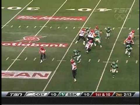 CFL Western Final: Calgary 17, Saskatchewan 27 - November 22, 2009