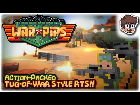 ACTION-PACKED TUG-OF-WAR RTS w/ TOWER DEFENSE ELEMENTS!! | Let's Try: Warpips