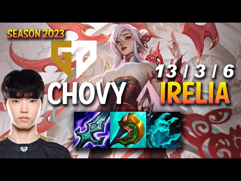 Gen Chovy IRELIA vs ZED Mid - KR Ranked