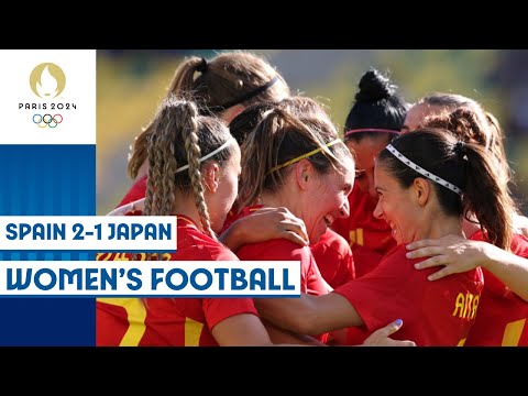 🇪🇸 Spain vs Japan 🇯🇵 | Women's football group stage | Paris 2024 Highlights