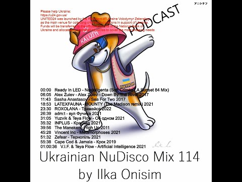 Ukrainian Nu Disco Mix # 114 by Ilka Onisim. Podcast
