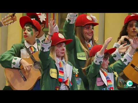 Comparsa infantil, Las guasnías - Final