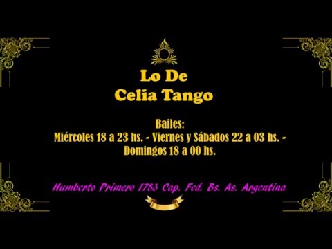 En Lo De Celia Tango: Racing Club - R. Biagi - Inst. 1950