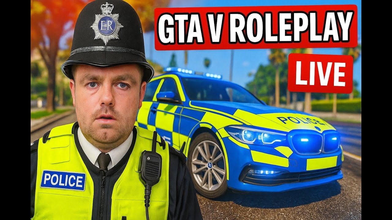 Officer Roberts On Shift! | 🚨UK POLICE🚨 | GTA V RP | 🚓 TNG RP COMING SOON🚓 !merch !ls !tng