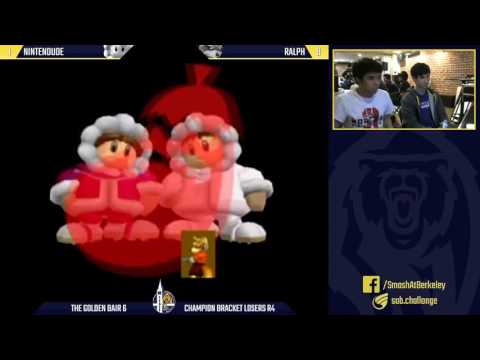 The Golden Bair 6 - Champion Bracket Losers Round 4: Nintendude vs Ralph