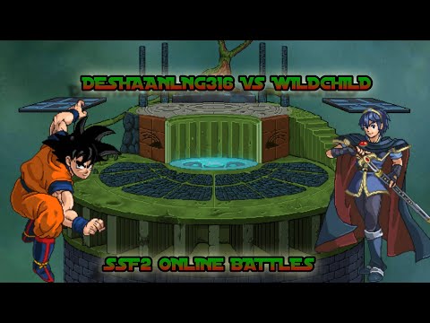 SSF2 Online Match #86 - Deshaanlng316 (Goku) Vs WildChild (Marth)