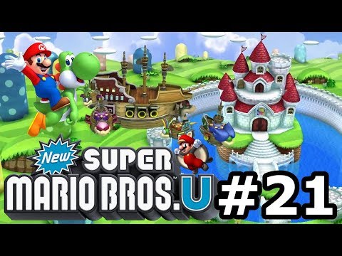 New Super Mario Bros U (Nintendo WiiU) - Ep #21 - Lava, lava e.....lava - Gameplay Ita