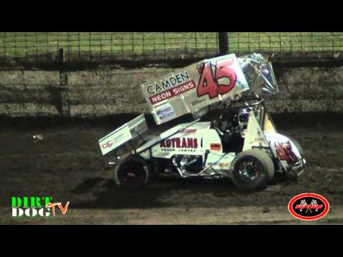 2012 Easter Sprintcar Trail Night 2 - Highlights