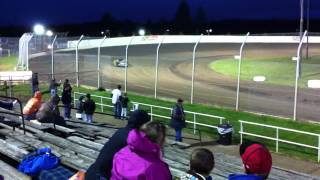 preview picture of video 'Tom Morse riding with Gregg Biffle in a dirt late model @ Grays Harbor Raceway'