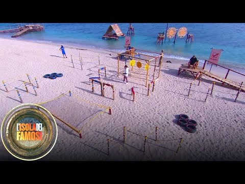 L'Isola dei Famosi - La prova "Il braccio e la mente"