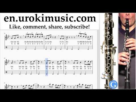 How to Play Clarinet Camila Cabello - Something's Gotta Give Tabs um-ih352