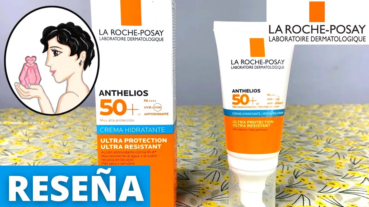 🌞¿El Mejor PROTECTOR SOLAR para PIEL SECA 2023😱LA ROCHE - POSAY Anthelios Crema Hidratante 50+