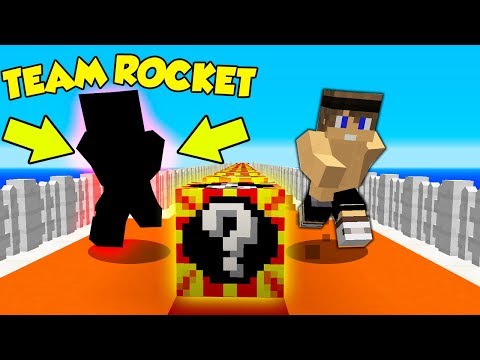 Minecraft ITA - TEAM ROCKET CHALLENGE PIXELMON LUCKYBLOCK
