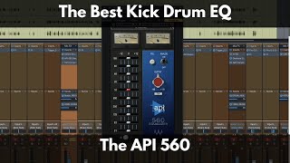 Video thumbnail for The Best Kick Drum EQ | The API 560 by Green Light Sound