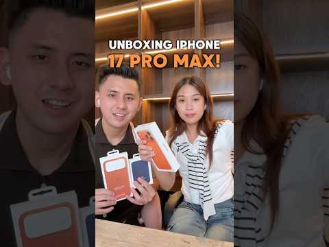 UNBOXING IPHONE 17 PRO MAX!