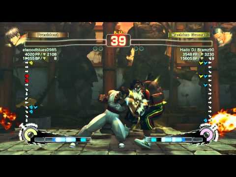 SSF4 AE 2012 elwoodblues0985 (Guy) vs Hado DJ Bramz90 (Dee Jay) [HD]