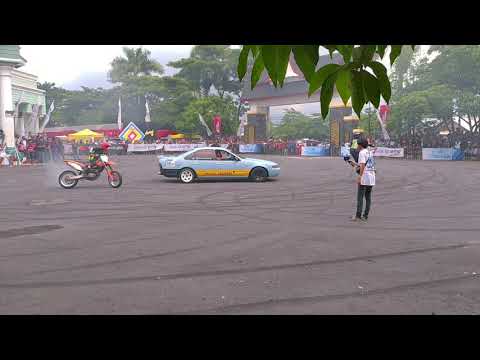 KOLABORASI, BOCAH CILIK Freestyle Motor Dan MOBIL - Islamic Centre Ciamis