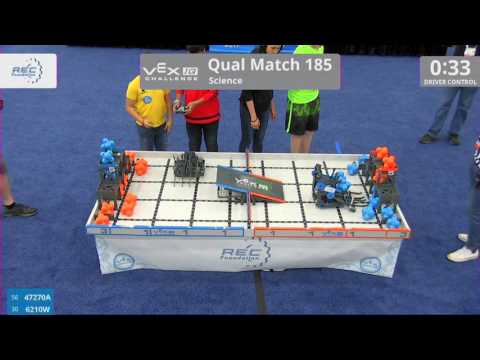 2017 VEXIQ Midd Sci Q185 (47270A 6210W) Score 71