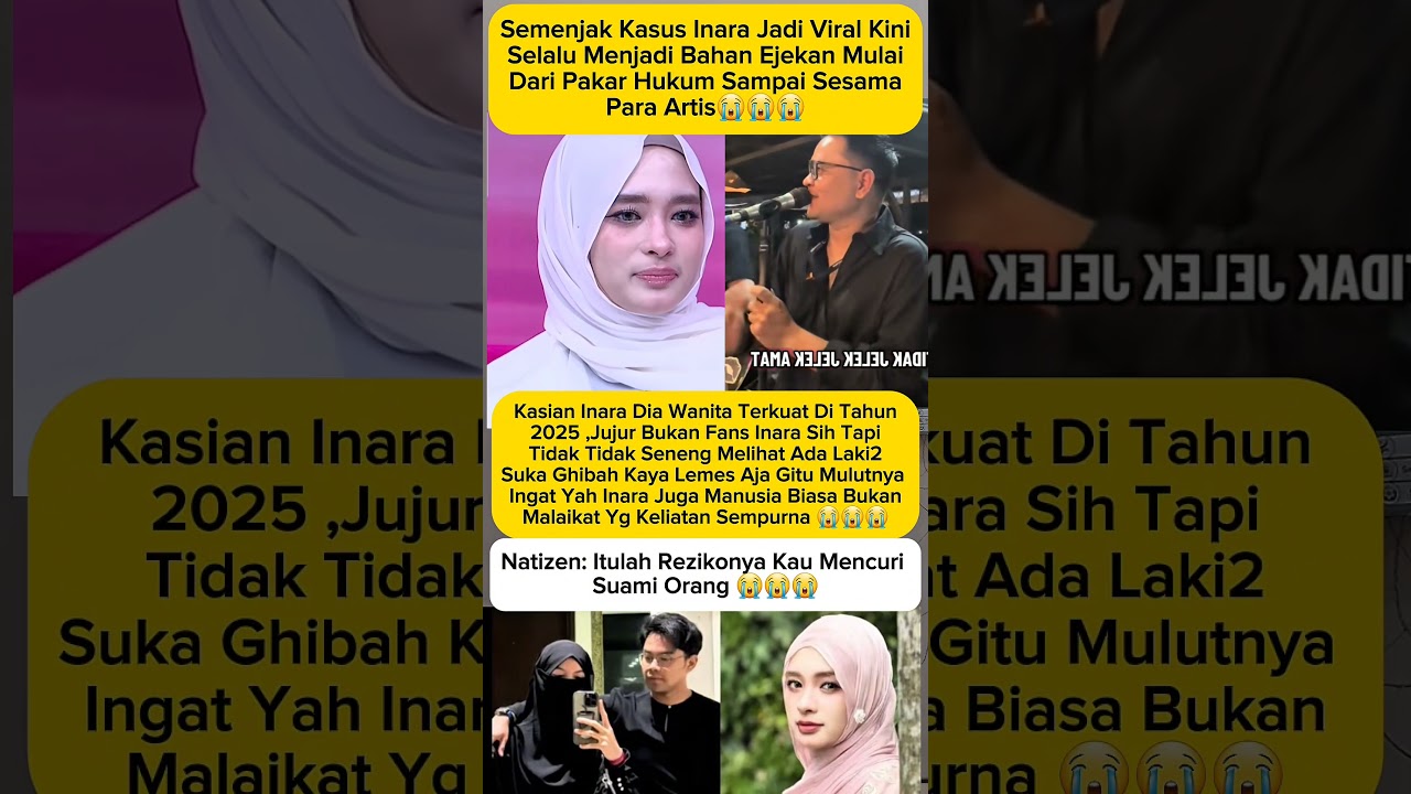 inara rusli jadi bahan ejekan #inararusli