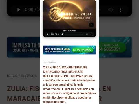 ZULIA: FISCALIZAN FRUTERÍA EN MARACAIBO TRAS RECHAZAR BILLETES DE VEINTE BOLÍVARES
