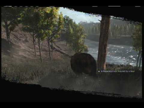 Strange Bear Attack in Red Dead Redemption