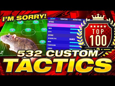 THE ULTIMATE RAT CUSTOM TACTICS! BEST FIFA 21 ULTIMATE TEAM 532 + 5212 PRO PLAYER CUSTOM TACTICS