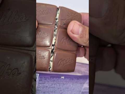 Milka Chocolate Bar Unboxing | ASMR