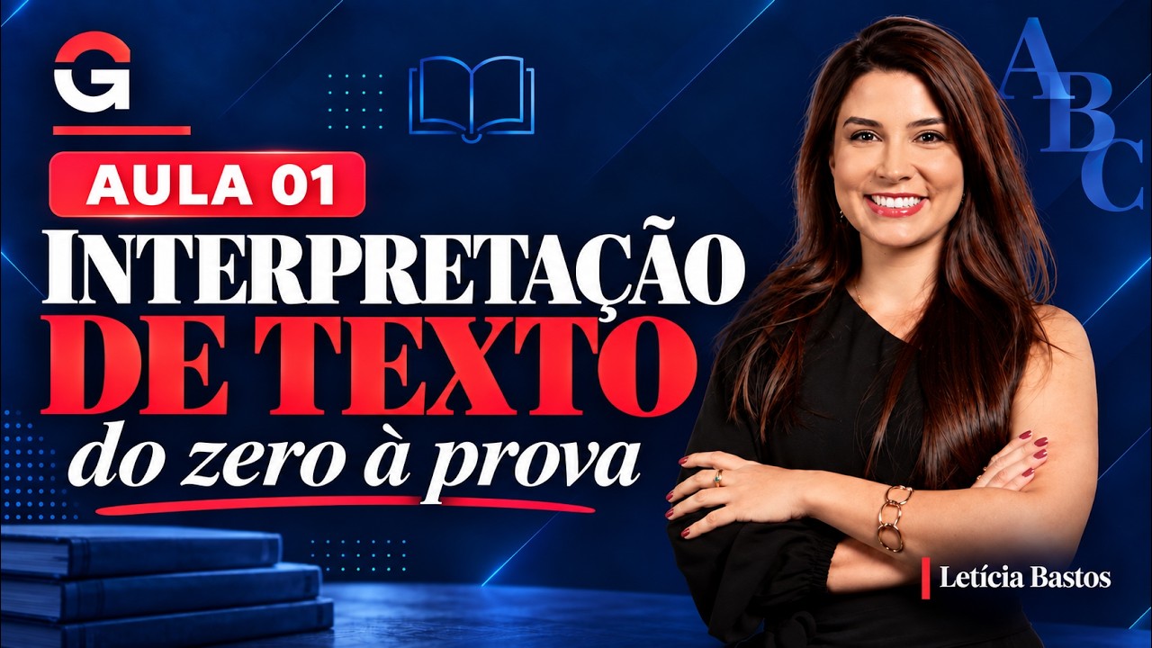 Como Interpretar Textos em Provas de Concurso | Português para Concursos | Aula 01