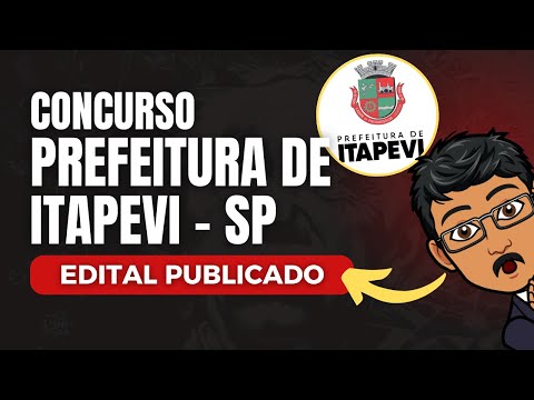 Novo Concurso Prefeitura de Itapevi 2024: 217 Vagas e Cadastro Reserva! Saiba Tudo Aqui!