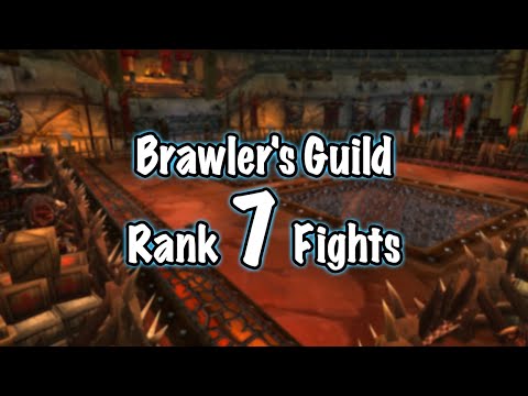 Jessiehealz - BfA Brawler's Guild All Rank 7 Fights