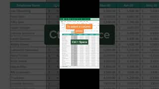How to Insert Columns in Excel! #Shorts