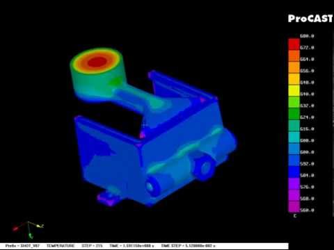 Procast Simulation of HPDC