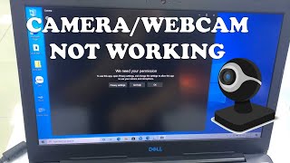 How To Fix Webcam/Camera Not Working on Dell Laptop/PC