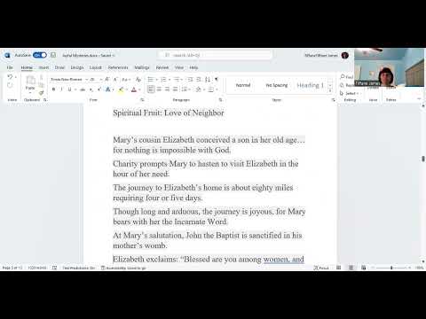 Daily Catholic Rosary   Monday, September 19, 2022   The Joyful Mysteries