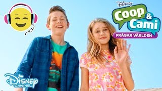 Coop och Cami Frågar Världen | Intro 🎶- Disney Channel Sverige