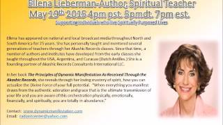 Creative Consciousness Radio Wirh Allena Lieberman May 18th 2015  Florida